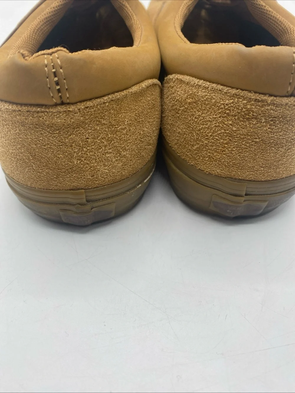 VANS Era Suede Buck Tobacco Brown Gum Men's 13 Casual Tennis Shoe Skater Sneaker